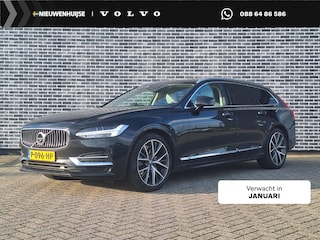 Volvo V90 2.0 T8 AWD Inscription | Trekhaak | Bowers & Wilkens | 360° Camera | Massage | Memory | Geventileerde/verwarmbare voorstoelen | DAB | Intellisafe surround | Schuif/kantel panoramadak |