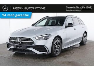 Mercedes-Benz C 300e Estate Automaat AMG Line | Nightpakket | Winterpakket | Panoramadak | Distronic | Memory | 360º Camera | Stoelverwarming | Sfeerverlichting | Trekhaak