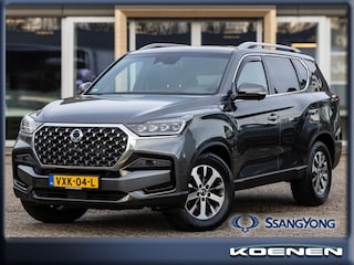 SsangYong Rexton 2.2 E-XDI SAPPHIRE 4WD 3500 Trekgewicht, GRIJS Kenteken