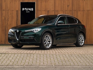 Alfa Romeo Stelvio 2.0T 280pk AWD Ti Lusso MY21 | Verde Visconti | Lederen dash. | CarPlay | Adapt. cruise