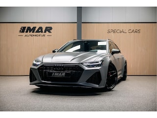 Audi A6 Avant RS 6 TFSI quattro | Beton grijs matte | 23 inch Vossen HF7 | Keramisch | Pano |