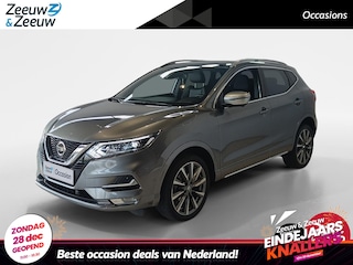Nissan Qashqai 1.3 DIG-T Tekna + *Automaat*Navi+360Camera*Nappa Leder*Panoramadak*LED*VOL OPTIES!