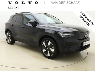 Volvo XC40 Extended Range Plus / Nubuck / Trekhaak / Getint glas / Keyless / Metallic Lak / Stoel + Stuurw. Verwarming / Adapt. Cruise / BLIS / 19" + All Season / PDC + Camera / Draadl. Oplader /