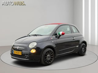 Fiat 500 1.2 Rock|AUT|CABRIO|NL AUTO|LM-VELG|Half leder|CLIMA