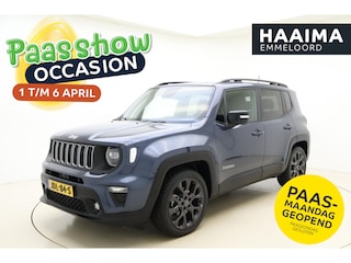 Jeep Renegade 1.5T e-Hybrid S Automaat | Navigatie | Climate control | Camera | Lederen bekleding | Dakrails | Keyless | Lichtmetalen velgen