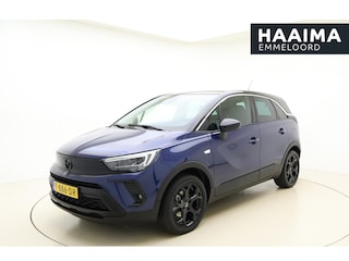 Opel Crossland 1.2 Turbo GS-Line | Navigatie | Climate control | Camera | Keyless | Getint glas | Lichtmetalen velgen black | Dodehoekdetectie
