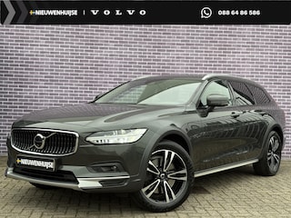 Volvo V90 2.0 B5 AWD Pro | Trekhaak | Schuif/kantel panoramadak | 360° Camera | Memory | Stoel/stuurverwarming | Intellisafe surround | BLIS | extra getint glas |