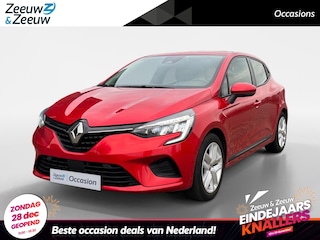 Renault Clio 90PK TCe Zen | Inclusief Set Winterbanden | Apple CarPlay/Android Auto | Airco | Cruise Control | Bluetooth | Full LED | Licht Sensor | Elektrische Ramen & Spiegels |