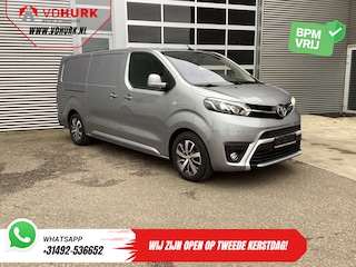 Toyota Proace 75 kWh 330km WLTP L3 Snellader/ Xenon/ 2x Schuifdeur/ Head-Up/ Standkachel/ Stoelverw./ Carplay/ Climate/ Camera/ LMV