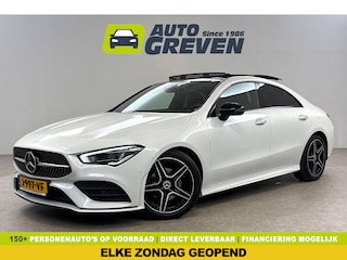 Mercedes-Benz CLA 180 AMG | Pano | Virtual | Memory | Sfeer | Burmester | Stoelverw. | Cruise | Navi | Keyless | Trekh.