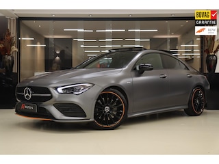 Mercedes-Benz CLA 220 ORANGE Edition AMG Line PANO/NAVI/DODEHOEK/LANEASSIST/SFEER/CAM/LEER/BOMVOLL