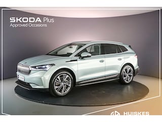 Skoda Enyaq iV 80 204pk Automaat Adaptive cruise control, Elektrische achterklep, Navigatie, Achteruitrijcamera, LED matrix koplampen, Airco, Parkeersensoren, DAB, Stuurwiel verwarmd