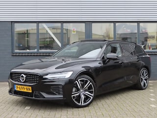 Volvo V60 2.0 T6 Recharge AWD R-Design | panodak | elektrisch verstelbare voorstoelen | trekhaak wegklapbaar | lederen bekleding