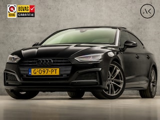 Audi A5 Sportback 40 TFSI S-Line Sport 191Pk Automaat (SCHUIFDAK, VIRTUAL COCKPIT, HEAD-UP DISPLAY, BANG&OLUFSEN, SFEERVERLICHTING, LEDER, CAMERA, MATRIX LED, GETINT GLAS, ZWART HEMEL, NIEUWSTAAT)