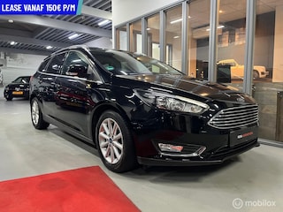 Ford Focus Wagon 1.0 Titanium NAVI LEER ELEK STOEL.PDC CRUISE VEEL OPTIES STOELVERW.