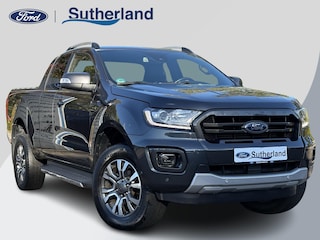 Ford Ranger 2.0 EcoBlue Wildtrak Supercab 213pk Automaat | Trekhaak | Adaptieve Cruise | 3.500kg Trekgewicht | Achteruitrijcamera | Rollertop | Dealer onderhouden