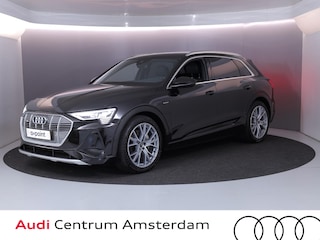 Audi e-Tron 55 quattro S edition 95 kWh 408pk | Navigatie | Elektrisch verstelbare voorstoelen | Luchtvering | Parkeercamera | Matrix koplampen