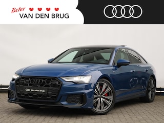 Audi A6 Limousine 55 TFSI e quattro Pro Line S Competition 367pk | Pano | B&O | Servo | HUD | Stoelventilatie/-massage | Nachtzicht | 360° camera | Geh. voorstoelen | Keyless | Stoelverwarming v+a | Akoestisch glas | 20" Velgen | Dodehoek | Adaptive Cruise | | Stuurverwarming Np €107.752