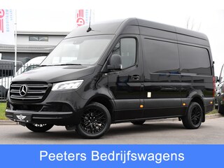 Mercedes-Benz Sprinter 316 2.2 CDI L2H2 Black Edition 360 Camera, Adaptieve Cruise, 10,5'' Mbux, LED, Automaat, Leder, Stoelverwarming, Trekhaak, Uniek!