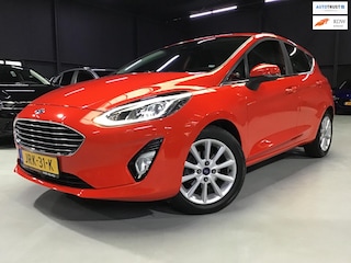 Ford Fiesta 1.0 EcoBoost Titanium I Stoel & V. ruitverw.I Clima I Cruise I Led I Carplay I 6Bak I 16inch I New Apk & Kln Brt I Btw