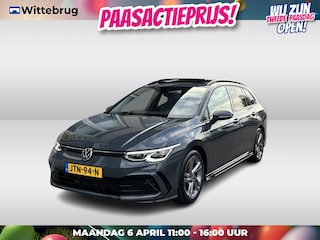 Volkswagen Golf Variant 1.5 eTSI R-Line / AUTOMAAT/ PANO/ IQ. LIGHT V & A/ STUUR + STOEL VERWARM./ CAMERA/ ACC/ APP CONNECT/ RIJ-MODI/ DIGITAL DASH/ NAVI/ CLIMA/ DAB/ 17'' LMV