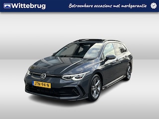 Volkswagen Golf Variant 1.5 eTSI R-Line / AUTOMAAT/ PANO/ IQ. LIGHT V & A/ STUUR + STOEL VERWARM./ CAMERA/ ACC/ APP CONNECT/ RIJ-MODI/ DIGITAL DASH/ NAVI/ CLIMA/ DAB/ 17'' LMV