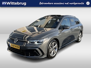Volkswagen Golf Variant 1.5 eTSI R-Line / AUTOMAAT/ PANO/ IQ. LIGHT V & A/ STUUR + STOEL VERWARM./ CAMERA/ ACC/ APP CONNECT/ RIJ-MODI/ DIGITAL DASH/ NAVI/ CLIMA/ DAB/ 17'' LMV