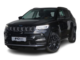 Jeep Compass 4xe 240 Plug-in Hybrid Electric S | Pano-dak | Lederen bekleding | 19 Inch | 360 Camera | Stoel & Stuur verwarming | Memory |