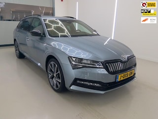 Skoda Superb Combi 1.4 TSI iV Sportline Business+Led+Leder+Vitrual+camera+Navi+Function-Pakket+19"lmv= NOVEMBER 2020