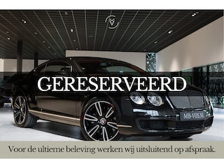 Bentley Continental 6.0 W12 Mulliner|Diamond Black|21"|Massage|BTW|Glascoating|Volledige historie|Nieuwstaat