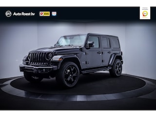 Jeep Wrangler Unlimited 4xe 380 80th Anniversary ACC | LED | LEDER | ALPINE | NAVI | CAMERA | STUUR+STOELVERW. | AFN. DAK | AFN. TREKH.