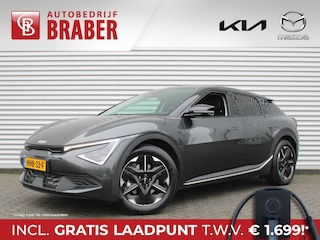 Kia EV6 Light Edition 63 kWh | Stuur-/stoelverwarming | Camera | 19" LM | LED | Adap. Cruise | Clima | Draadloze telefoonlader | 17% bijtelling |