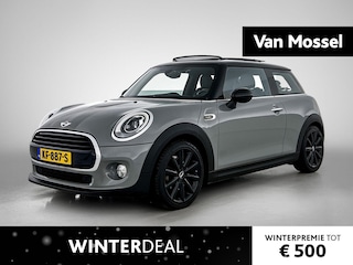 Mini Cooper 1.5 Marylebone | Panorama dak | Climate control | Bluetooth | Leder | Parkeer sensoren | 2-Tone | LMV | Harman Kardon | Keyless entry