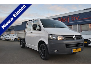 Volkswagen Transporter 2.0 TDI L2H1 DC , AIRCO , TREKHAAK , CR CONTR , RADIO ,