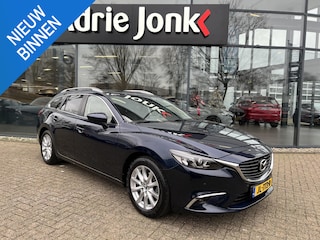 Mazda 6 Sportbreak 2.0 SkyActiv-G 165 Skylease GT TREKHAAK | NAVIGATIE | APPLE CARPLAY/ANDROID AUTO | LEDER | BOSE AUDIO | ALTIJD DEALER ONDERHOUDEN |
