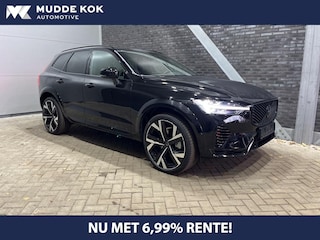 Volvo XC60 T8 Plug-in hybrid Ultra Black Edition | FACELIFT | Luchtvering | 22 Inch | 360° Camera | Head-Up