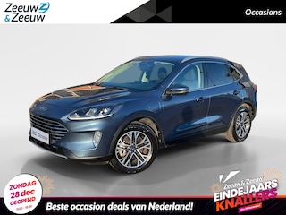 Ford Kuga 2.5 PHEV Titanium 225PK | Trekhaak | 18" Lichtmetalen velgen | Navigatie | Climate Control | Parkeersensoren | Cruise Control | Privacy Glass