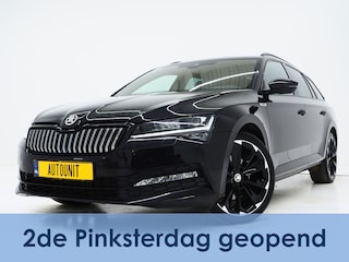 Skoda Superb Combi 1.4 TSI iV Sportline 218PK | Sportstoelen | Trekhaak | Camera | Memory | Sfeer | Keyless | Adaptive Cruise