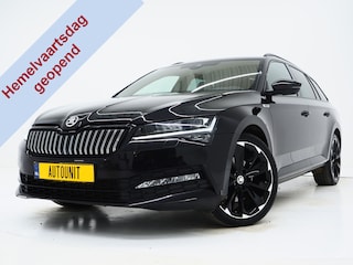 Skoda Superb Combi 1.4 TSI iV Sportline 218PK | Sportstoelen | Trekhaak | Camera | Memory | Sfeer | Keyless | Adaptive Cruise