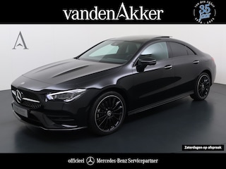 Mercedes-Benz CLA 250e AMG // Memory Stoelen // 360 Camera // Panoramadak // Sfeerverlichting // 19" AMG Velgen // Nightpakket // MultiBeam LED