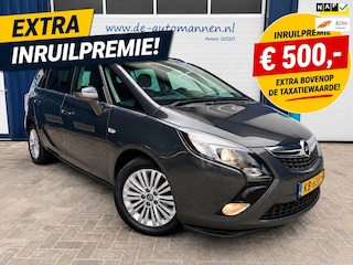 Opel Zafira Tourer 1.4 Turbo 140 pk Automaat Edition 7pers / 1e EIG / LEER / NAVI / ECC / WINTERPACK