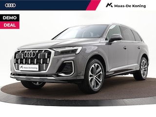 Audi Q7 Pro Line Advanced 55 TFSI e 394 PK · Assist. pakket parking plus + tour + city · Comfortsleutel · Trekhaak · Stoelverwarming voor + achter · Stoelmassage + ventilatie