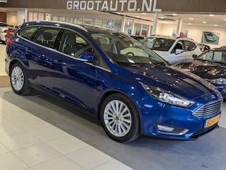 Ford Focus Wagon 1.0 Titanium Airco, Cruise Control, Trekhaak, Stuurbekrachtiging