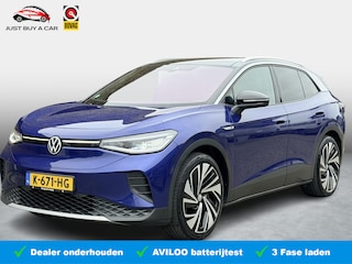 Volkswagen ID.4 First Max 77 kWh SoH 90% / Warmtepomp / 3 Fase / Rijassistent-pakket / Adaptive cruise / file assist / Panorama dak / Apple carplay & Android Auto
