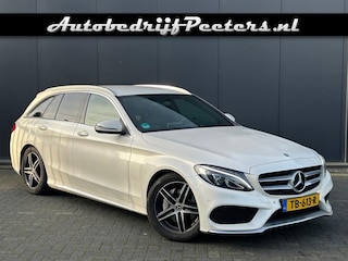 Mercedes-Benz C-klasse Estate C 180 Aut. AMG Line Leder LED Navi Camera Cruise Trekhaak