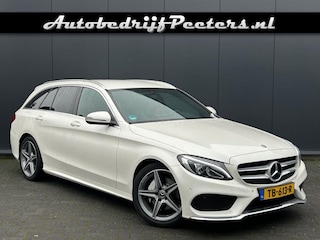 Mercedes-Benz C-klasse Estate C 180 Aut. AMG Line Leder LED Navi Camera Cruise Trekhaak