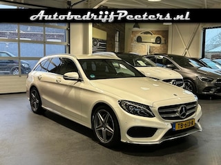 Mercedes-Benz C-klasse Estate C 180 Aut. AMG Line Leder LED Navi Camera Cruise Trekhaak
