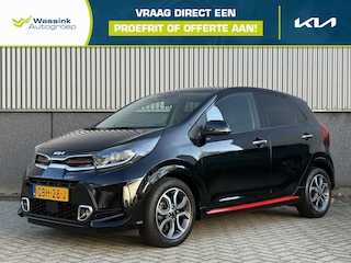 Kia Picanto 1.0 DPi 67pk 4-zits GT-Line | Cruise Control | Navigatie | Camera Achter | Keyless Entry | Apple Carplay / Android Auto |