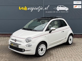 Fiat 500 1.2 Dolcevita *schuifdak *leer *carplay *navi *16”