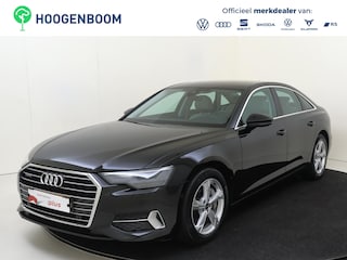 Audi A6 Limousine 50 TFSI e quattro Advanced edition | Parkeerassistent | 4-zone airco | Stoel- en stuurwielverwarming | Lederen bekleding | Navigatie Plus | Cruise control | Elektrisch verstelbare voorstoelen |